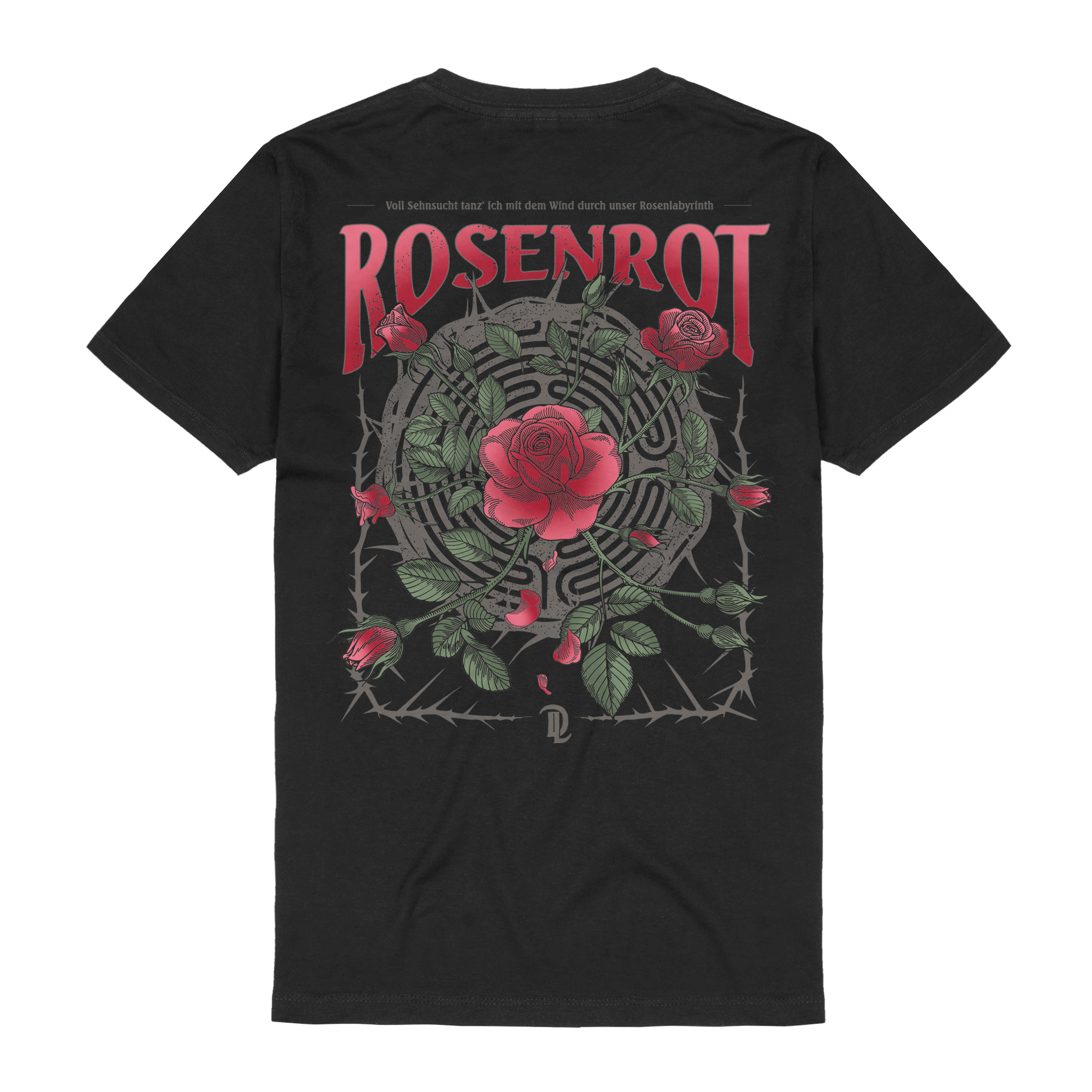 Dämmerland Rosenrot T-Shirts 426264
